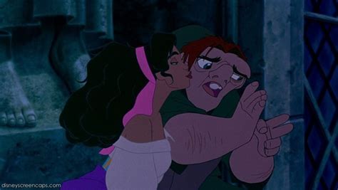 esmeralda disney character|quasimodo and esmeralda kiss.